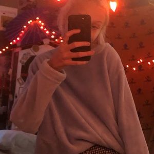 super cute pine cover hill blue sweater